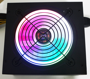 ATX 게임 PC 전원 공급 장치 AFPC 80 플러스 화이트 버전 500W 12CM 레인보우 팬 500W ATX 전원 컴퓨터 - Product Image 3