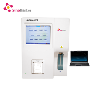 Dispositivo médico veterinário do analisador portátil do sangue do Sinothinker para o equipamento da hematologia do diagnóstico do cão - Product Image 4