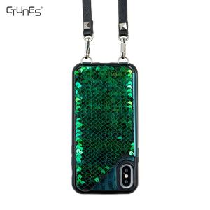 2020 Luxe Bling Bandoulière Étui pour Téléphone Portable Avec <span class=keywords><strong>Collier</strong></span> Pour <span class=keywords><strong>iPhone</strong></span> X Xs Max <span class=keywords><strong>Xr</strong></span> - Product Image 1