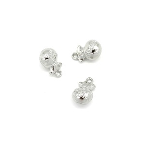Stainless Steel <b>Lucky</b> Bag Pendant Charms Gold Silver Color For <b>Bracelets</b> Necklaces Unisex Everyday Wear - Product Image 4