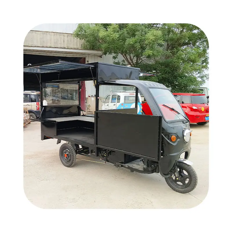 Customized tricycle food truck/ coffee food truck/ mobile food kiosk catering trailer used food trucks