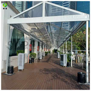 Folding Aluminum Alloy <b>Canopy</b> With Pvc Coated <b>Roof</b> For Events Portable Outdoor Shelter - Product Image 5