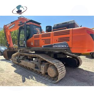 Excavadora Doosan DX530 usada Original importada coreana excavadora de orugas hidráulica pesada 53 toneladas Doosan Dx530lc Dx 530 Dh500 - Product Image 1