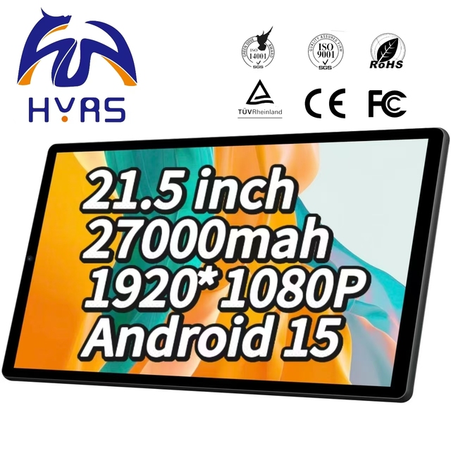 21.5" All-in-One Touchscreen Tablet Android15 27000mAh IPS Portable Business PC Smart Tablet Android for Mall Office