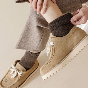 High Quality Autumn <b>Winter</b> Merino Wool <b>Socks</b> for Men Women Cold-Resistant Warm Thickened Solid - Product Image 6