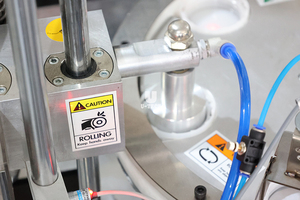 Completely Automatic High Speed Plastic Foil Liner Inserting <strong>Wadding</strong> Equipment Cap Lining <strong>Machine</strong> - Product Image 5
