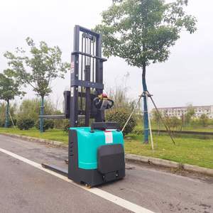 <span class=keywords><strong>1500kg</strong></span> 1.5ton 2 Ton 3M 3300lbs China Mini Pick Up <span class=keywords><strong>Stacker</strong></span> Palet eléctrico completo con patas anchas ajustables o fijas - Product Image 4