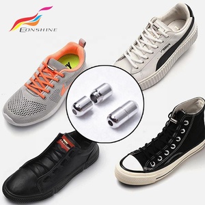 2019 Meilleure Vente De Lacets Ronds Bouchons Décoration De Chaussures En Métal Lacets Serrures - Product Image 4