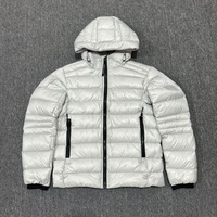 Doudoune légère et pliable en duvet d'oie pour homme, avec bretelles amovibles, plusieurs couleurs, style décontracté, tailles XS-2XL, vente en gros