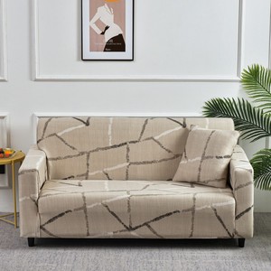 <span class=keywords><strong>Housse</strong></span> de canapé extensible à motifs floraux au meilleur <span class=keywords><strong>prix</strong></span>, <span class=keywords><strong>housse</strong></span> lavable pour trois personnes pour un usage domestique - Product Image 1