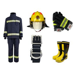 <strong>Firefighter</strong> Suit Fireman Uniform Fire Fighting <strong>Costume</strong> Firefighting Clothing Nomex Aramid Full-Body Flame Retardant Emergency - Product Image 2