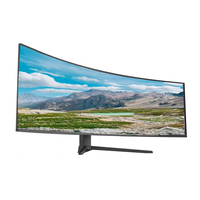 Monitor LED Curvo de 49 Pulgadas y 5K / Pantalla para Juegos / Monitores para PC de Excelente Calidad