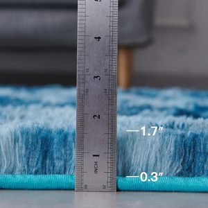 <span class=keywords><strong>Alfombra</strong></span> de área de felpa moderna para interiores peluda súper suave, <span class=keywords><strong>alfombra</strong></span> esponjosa con <span class=keywords><strong>alfombra</strong></span> <span class=keywords><strong>Rectangular</strong></span> Fuzzy Tie-Dye - Product Image 3