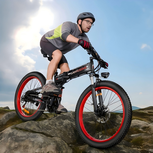 <span class=keywords><strong>SAMEBIKE</strong></span> nouveauté <span class=keywords><strong>LO26</strong></span> <span class=keywords><strong>batterie</strong></span> au Lithium en alliage d'aluminium 26*3.0 pouces gros pneu 48v 15Ah frein hydraulique montagne pliant Ebike - Product Image 2