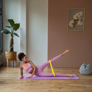 ชุดยางยืดออกกำลังกาย TPE พร้อมห่วงรัดสะโพกและสายรัดแบบสควอท<span class=keywords><strong>3</strong></span>ระดับสำหรับการออกกำลังกายและการออกกำลังกาย - Product Image 2