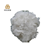 Fibre discontinue de polyesters creuse réutilisée 7D * 64mm Hcs 7D X 64 millimètre une fibre discontinue de polyesters de catégorie pour le remplissage