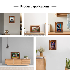 10.1 inch Acrylic hình ảnh kỹ thuật số frameo/ourphoto App đa người dùng chia sẻ màn hình cảm ứng wifi đồng hồ chức năng điện thoại giá rẻ video ảnh - Product Image 3