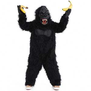 Costume de gorille réaliste de haute qualité pour enfants, roi de la jungle, chimpanzés féroces, costume de cosplay - Product Image 1