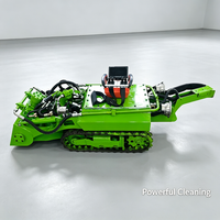 Robot Pengeruk Lumpur Hidrolik Kompak dengan Penghapusan Sedimen yang Presisi untuk Restorasi Saluran Air