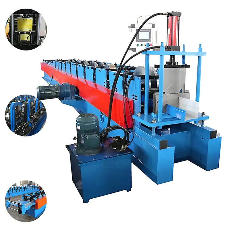 End Capping Machine Gutter Guard Machine Half Round Gutter Machine