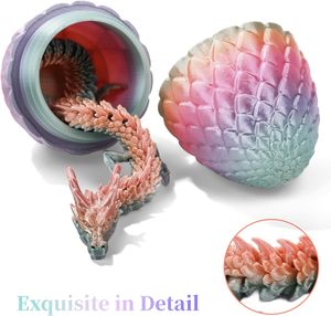 Jouet en plastique 3D Dragon imprimé sur mesure, Petites Aventures pour Enfants, Figurine d'activités Dinosaures amusantes pour Enfants - Product Image 3