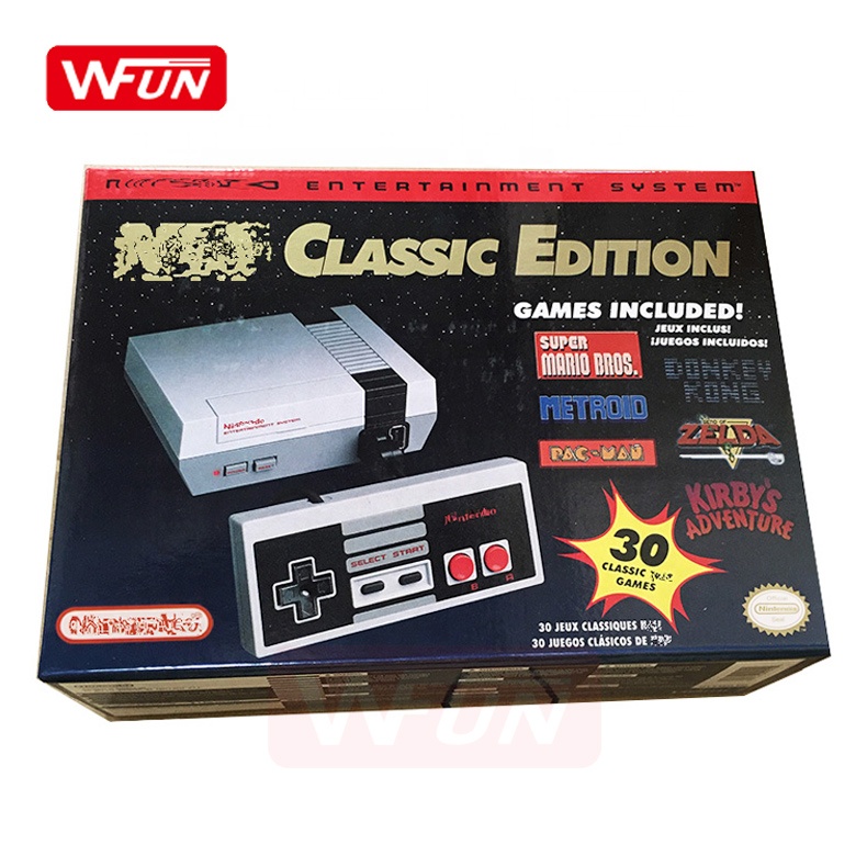 Фабричная телевизионная игровая мини-консоль Consola в стиле ретро для Nintendo NES, Классическое Издание, 30 игр