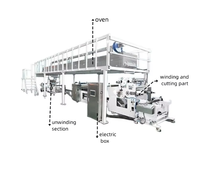 Machine de laminage industrielle grand format à base de solvant |   Machine de revêtement automatique à moteur électrique haute vitesse pour bois et plastique