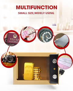 Di động sinh trắc học nhà an toàn hộp với Thông Minh Điện tử kỹ thuật số khóa chống cháy kim loại vân tay an toàn trên bán cho nhà an toàn - Product Image 5