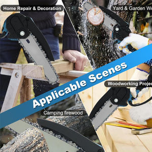 Vetex批发21v无绳迷你链锯，带伸缩式延长杆，用于树木修剪的轻型长杆锯 - Product Image 6