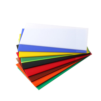 Populaire 4X8 feuille de plastique acrylique clair 3mm résistance aux chocs multicolore coupe personnalisée Service de traitement