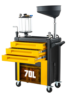 Machine à vidange d'huile de 70 litres pour l'entretien automobile, vente chaude