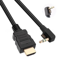 Kabel HD Berkabel Plastik Berkualitas Tinggi 3m untuk Konsol Game PSP2000/3000 ke Televisi