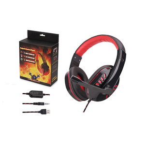GAE-755 Gaming Casque Casque pour PS4 Commutateur Xbox filaire casque Écouteur avec Micro USB Led Lumière <span class=keywords><strong>isolation</strong></span> du <span class=keywords><strong>bruit</strong></span> - Product Image 6