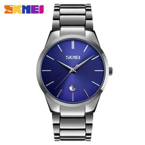 <span class=keywords><strong>SKMEI</strong></span> – montre à quartz pour homme, nouveau design, nouveau style, joli bracelet en acier inoxydable, affichage analogique lumineux, design minimaliste décontracté, <span class=keywords><strong>9140</strong></span> - Product Image 2