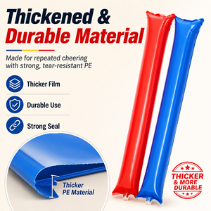 Bâtons gonflables personnalisés imprimés en couleur, Thundersticks pour l'interaction en stade, articles promotionnels pour événements sportifs - Product Image 2