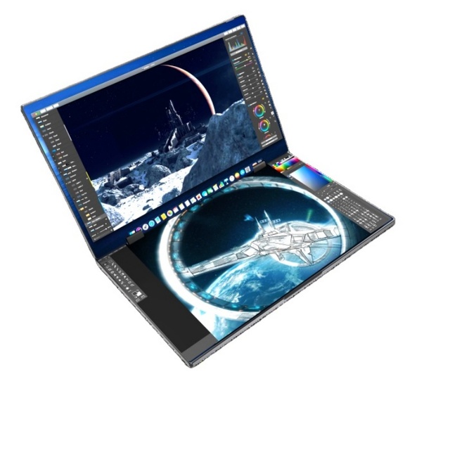 Laptop Screen Extender, 15.6 Inch FHD 1080P USB-C Triple Portable Monitor for Laptop IPS Computer Display