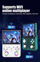Consola de Juegos Retro Portátil R36Ultra X de 4.5 Pulgadas, Reproductor de Video, Más de 30 Emuladores, Sistema Linux de Código Abierto, Compatible con Reproductor WIFI