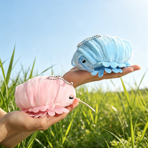 Juguete de Peluche Gigante de Gafillo de Agua, Muñeco de Peluche de Isópodo de Aguas Profundas, Modelo Realista de Poliéster y Algodón PP - Product Image 3