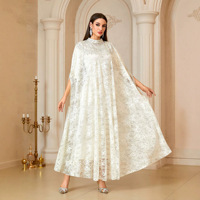 Robe de soirée longue en dentelle perlée faite à la main, grande taille, pour femme, idéale pour l'été, les fêtes, les mariages et les bals de promo