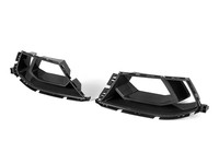 Conduits d'air avant en fibre de carbone sèche polie style SQ, adaptés à la modification des BMW M3 G80 G81 M4 G82 G83
