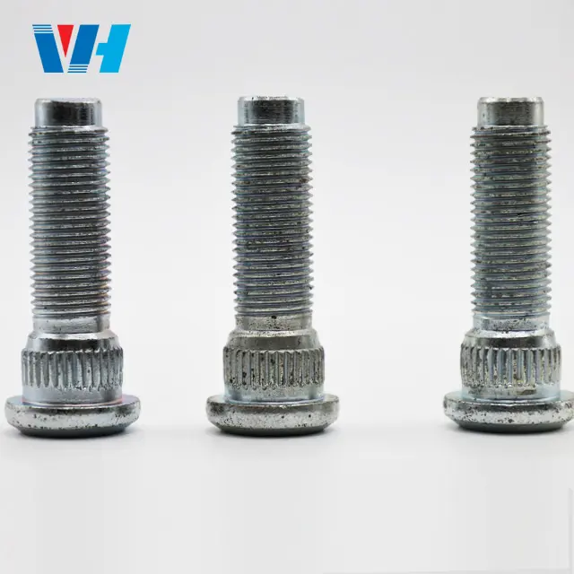 Grade 10.9 bolts for the lugs 1/20-20 for Toyota Hot Sale High Strength Customized Serrated Wheel Stud ws260