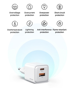USAMS CC189 Nuevo Cargador Portátil PD30W+QC3.0 Cargador Rápido 30W Tipo C USB Cargador de Viaje para <span class=keywords><strong>iPhone</strong></span> 15 14 13 12 <span class=keywords><strong>Pro</strong></span> <span class=keywords><strong>Max</strong></span> - Product Image 4