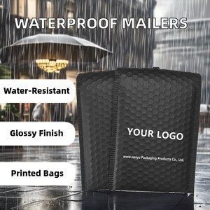 Bền vật liệu Poly đục không thấm nước tự con dấu dính 4 mil dày kỹ thuật số in bong bóng Túi bưu phẩm cho lớn gửi thư - Product Image 2