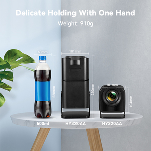 Hotack bán chạy nhất hy320aa thông minh Android TV proyector HD rạp hát tại nhà video projecteur xách tay Mini Máy chiếu ngoài trời - Product Image 5