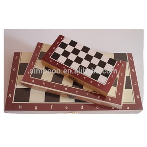 Giochi in legno Scacchiera Gioco di Scacchi Set in Bianco e Nero Pezzi Degli Scacchi Floding Scacchi Bordo - Product Image 4
