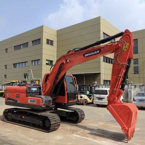 รถขุดไฮดรอลิกตีนตะขาบ Doosan DX140 มือสองของแท้จากเกาหลี ขนาด 14 ตัน เหมาะสำหรับงานดินและงานถนนในเขตเมือง - Product Image 1