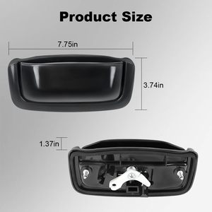 15750911 cổng sau cửa xử lý mịn màu đen bên ngoài phía sau đuôi cổng <span class=keywords><strong>liftgate</strong></span> chốt xử lý gm1915123 19299935 - Product Image 2