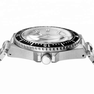 Relojes de pulsera mecánicos de lujo de diseñador para hombre, acero inoxidable 316L de alta calidad, resistente al agua, logotipo personalizado, cuero ovalado de 20mm - Product Image 6
