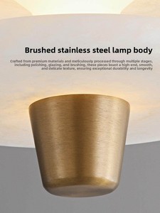 Lámpara Colgante Pequeña de Mármol Español Estilo Francés <span class=keywords><strong>LUPA</strong></span>, Retro Negra de Lujo para <span class=keywords><strong>Restaurante</strong></span>, Bar, Mostrador, Entrada, Dormitorio - Product Image 3