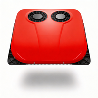 Climatiseur portable RUIDIAITE durable 12V 24V à double ventilateur pour véhicule